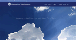 Desktop Screenshot of mnlionsvisionfoundation.org